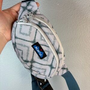 KAVU - Blue & Gray Waistpack/Fanny Pack